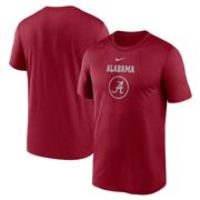 Alabama Nike Courtside Dri-Fit Practice Tee